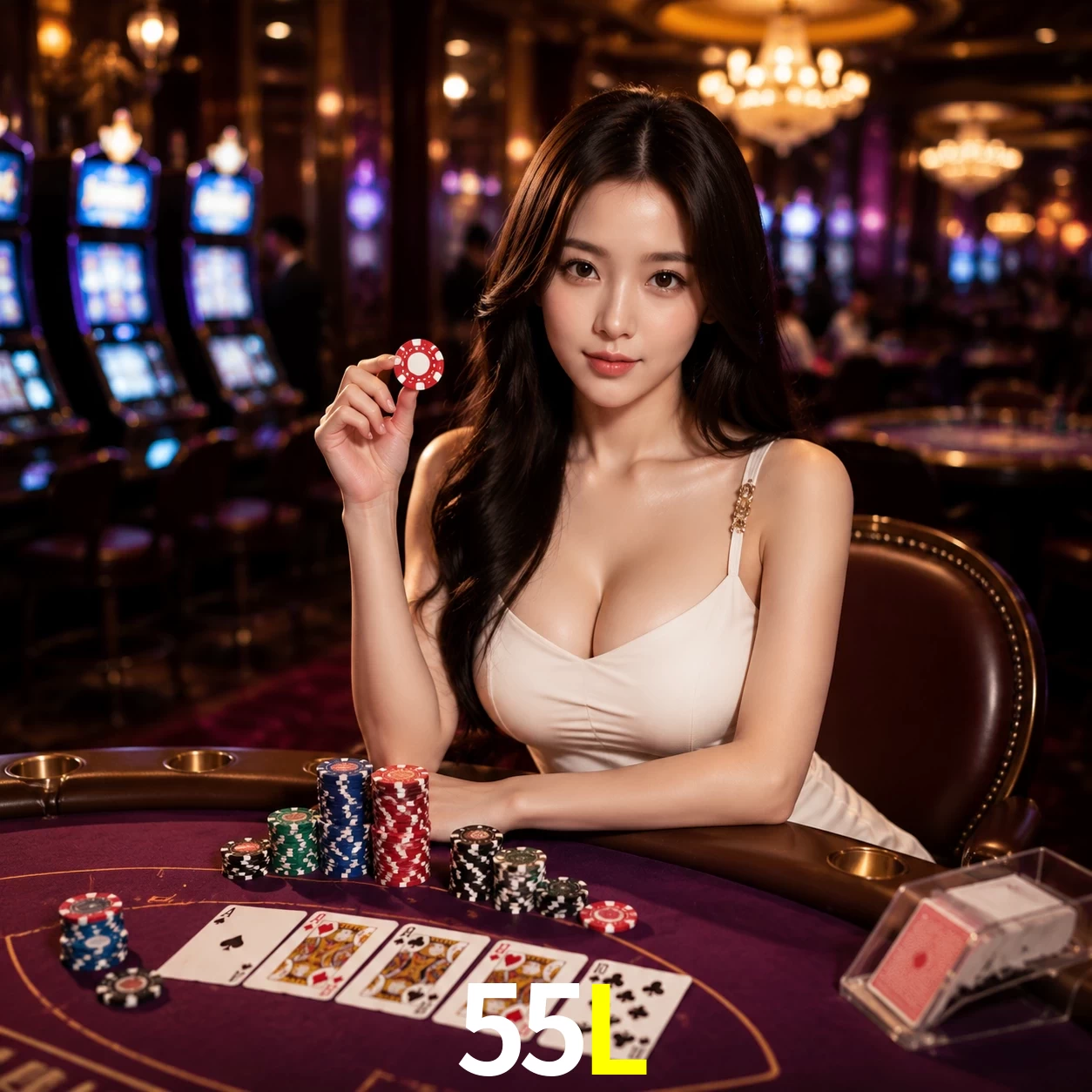Cassino ao vivo 55L dealers